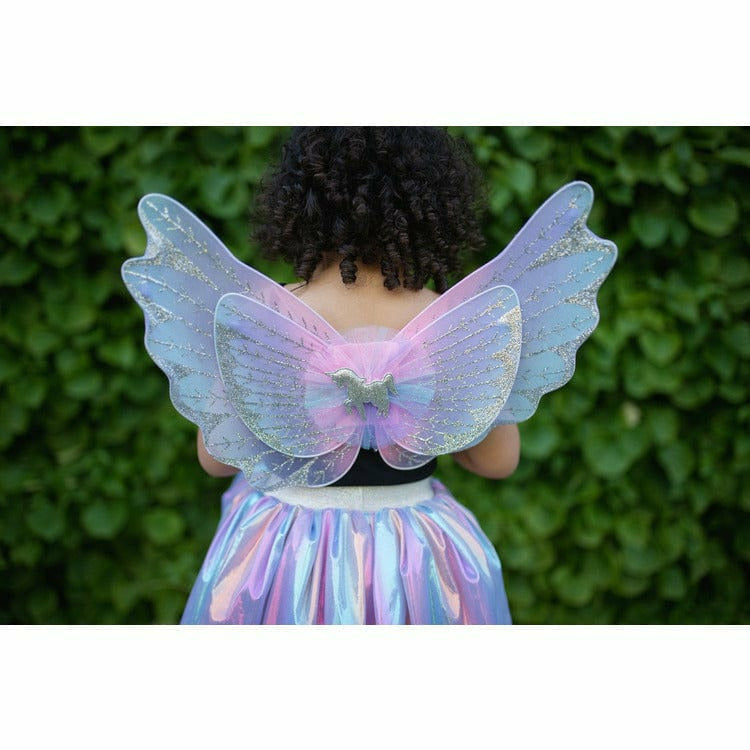  Great Pretenders -  Magical Unicorn Skirt & Wings, Pastel, Size 4-6 -  Dress up