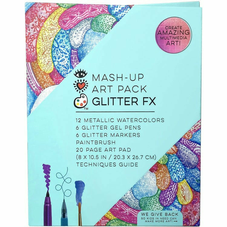  Bright Stripes -  Mash-Up Art Pack Glitter FX -  Creativity