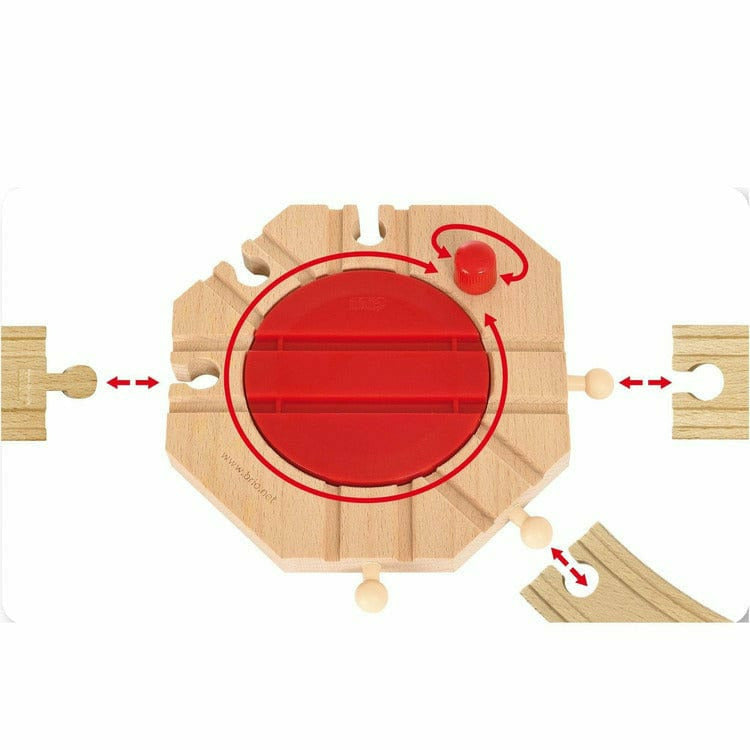  Brio -  Mechanical Train Turntable -  Preschool