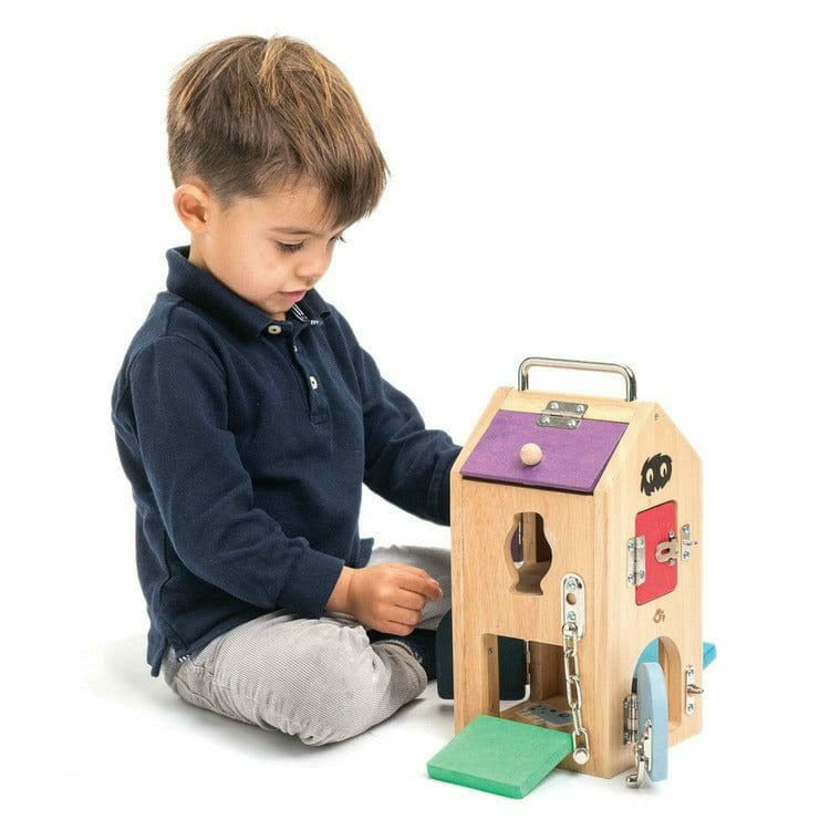  Tender Leaf Toys -  Monster Lock Box -  Preschool