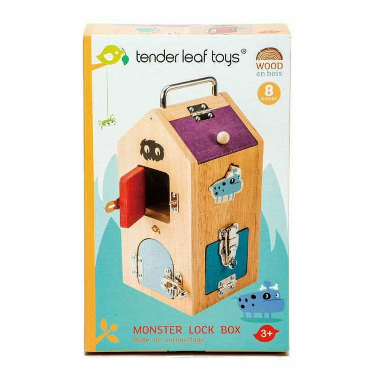 Tender Leaf Toys -  Monster Lock Box -  Preschool