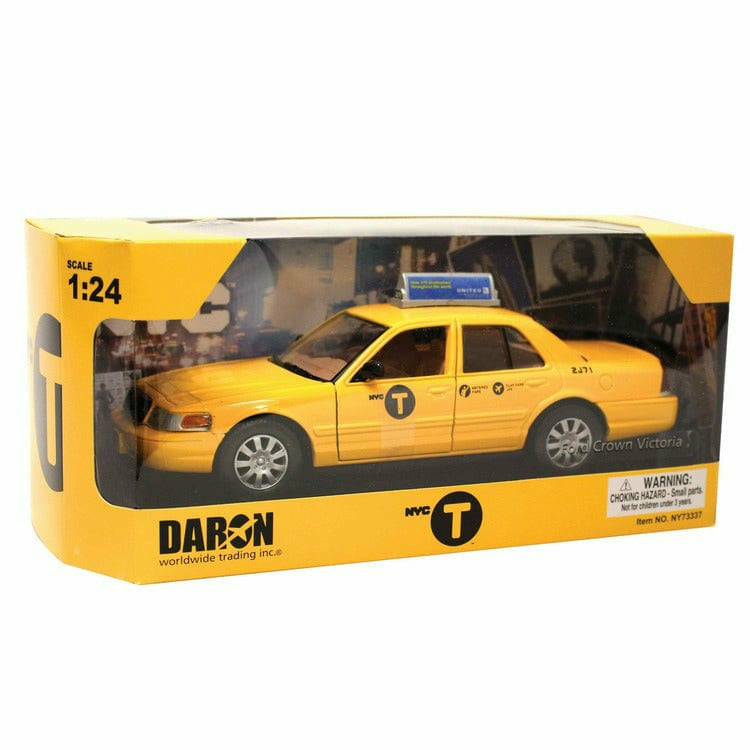  Daron Worldwide Trading, Inc. -  NYC Ford Crown Victoria Taxi Die cast -  Vehicles