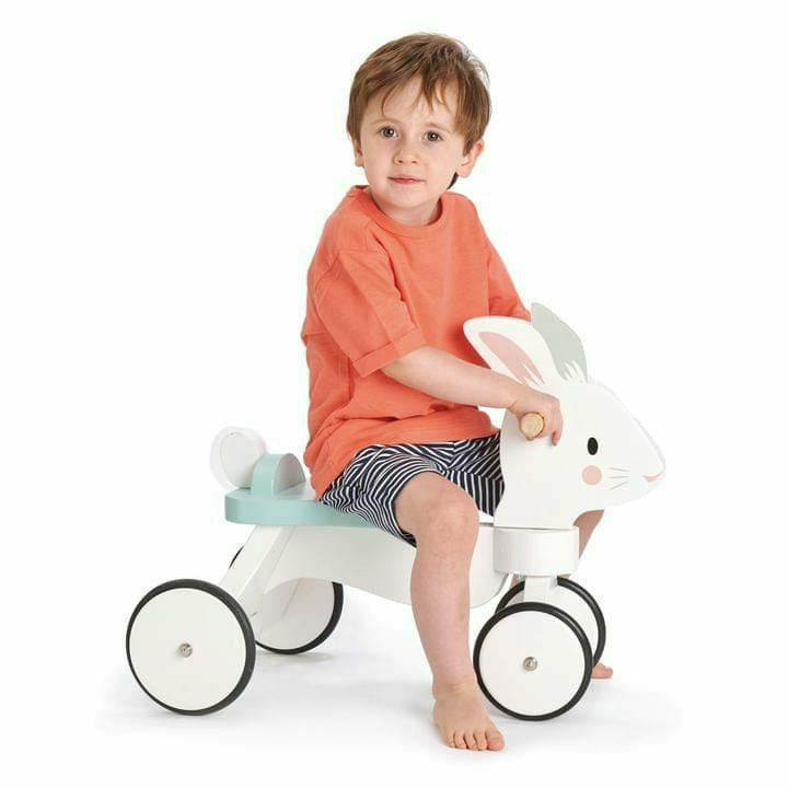  Tender Leaf Toys -  Running Rabbit Ride On -  Preschool
