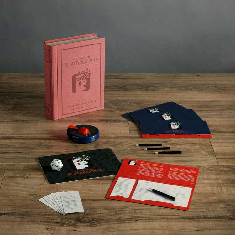  WS Game Company -  Scattergories Vintage Bookshelf Edition -  Games