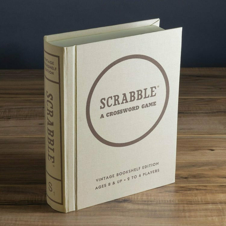  WS Game Company -  Scrabble Vintage Bookshelf Edition -  Games