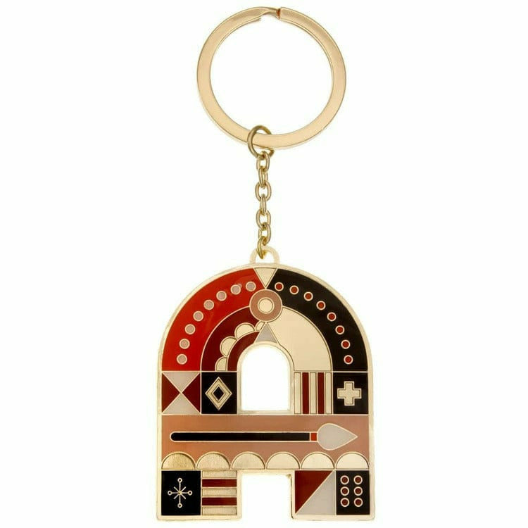  FAO Schwarz -  Small Initial FAO Keychain - Letter A -  Souvenirs