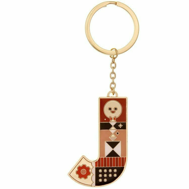  FAO Schwarz -  Small Initial FAO Keychain - Letter J -  Souvenirs