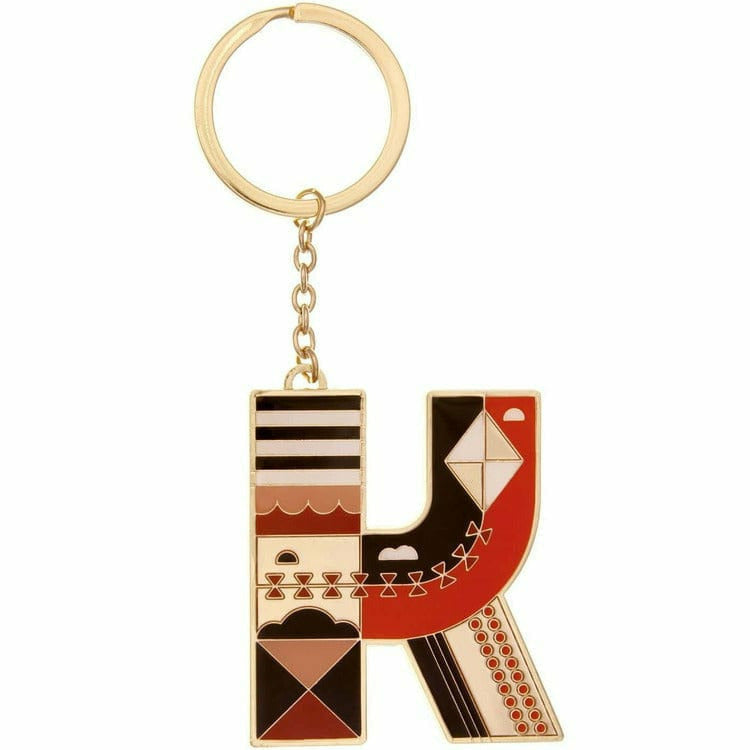  FAO Schwarz -  Small Initial FAO Keychain - Letter K -  Souvenirs