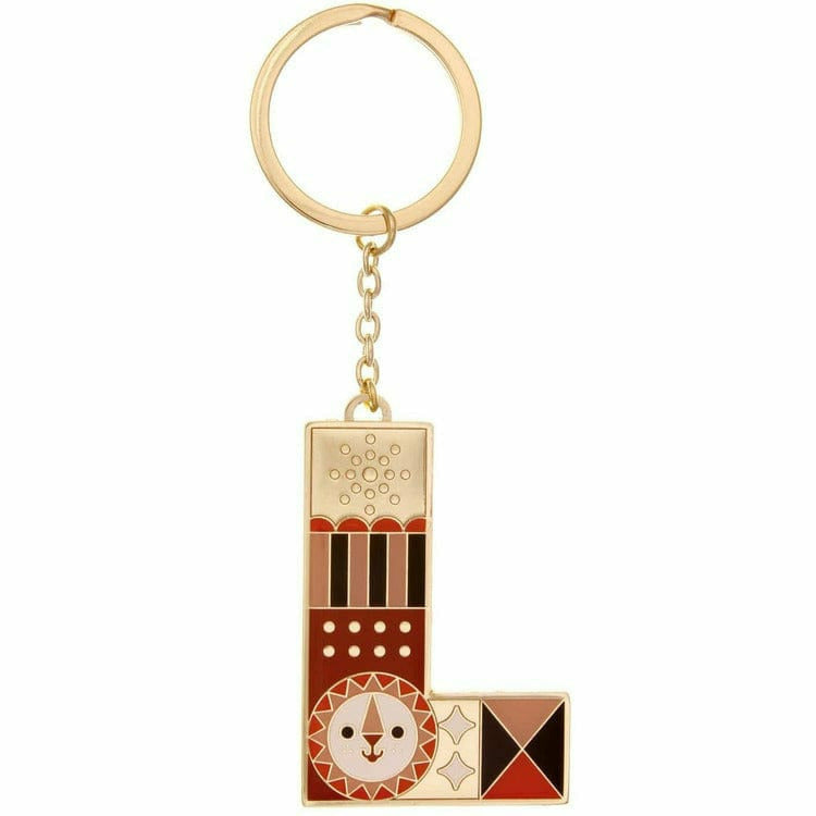  FAO Schwarz -  Small Initial FAO Keychain - Letter L -  Souvenirs