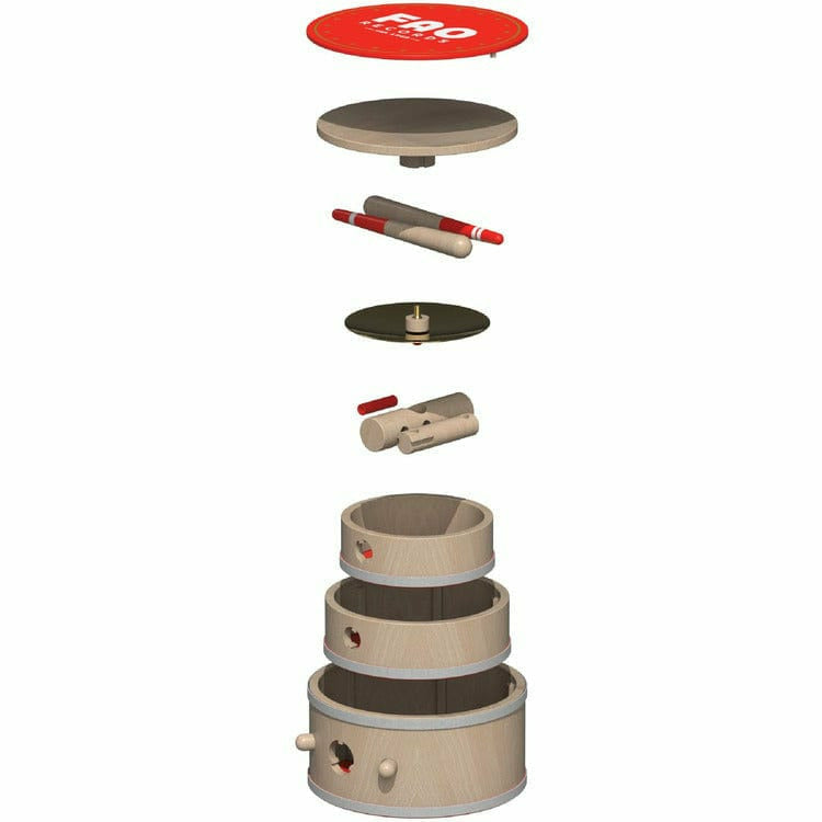  FAO Schwarz -  Stage Stars Wooden Guitar and Drum Set -  Preschool