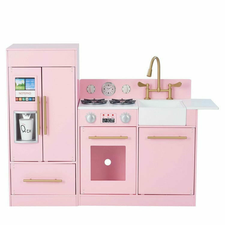 Teamson Kids Little Chef Charlotte 2-Piece Modular Wooden Play
