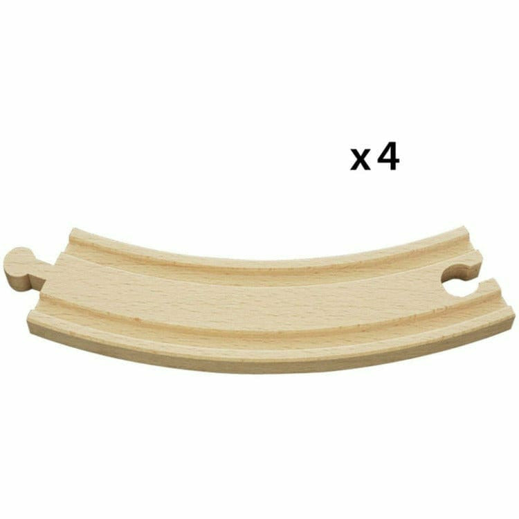  Brio -  The Orginial Wooden Railroad 4 Piece set -  Preschool