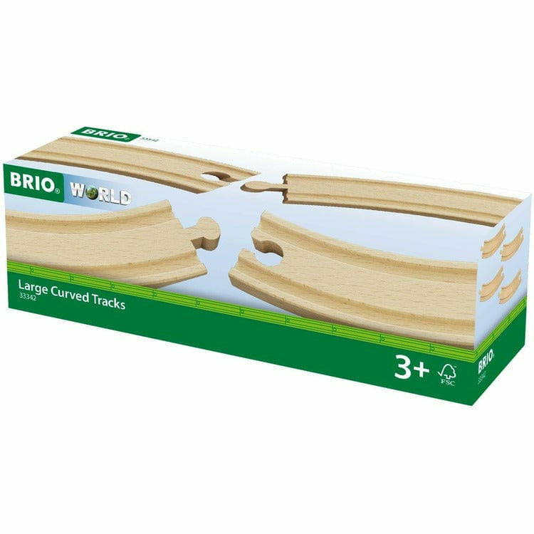  Brio -  The Orginial Wooden Railroad 4 Piece set -  Preschool