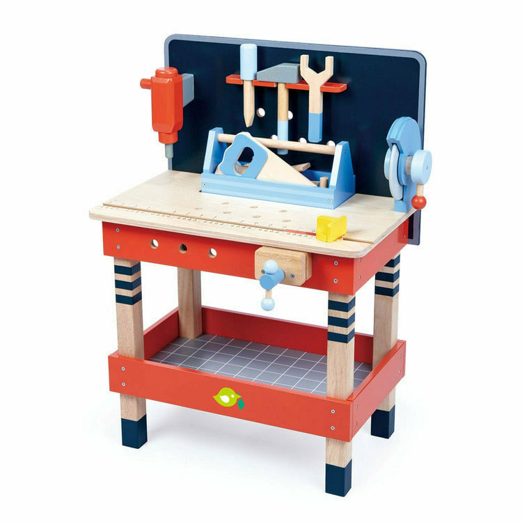  Tender Leaf Toys -  Wooden Tool Bench -  Room Decor
