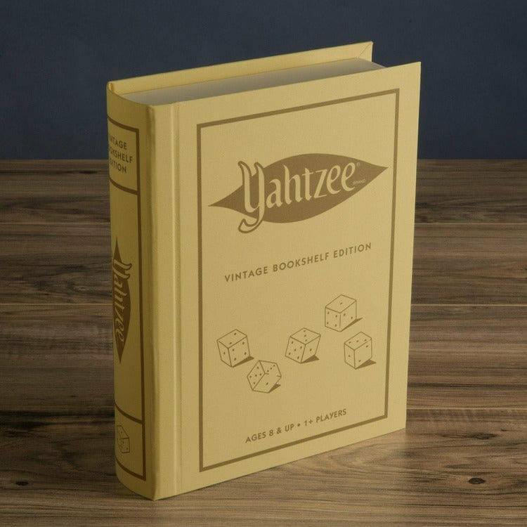  WS Game Company -  Yahtzee Vintage Bookshelf Edition -  Games
