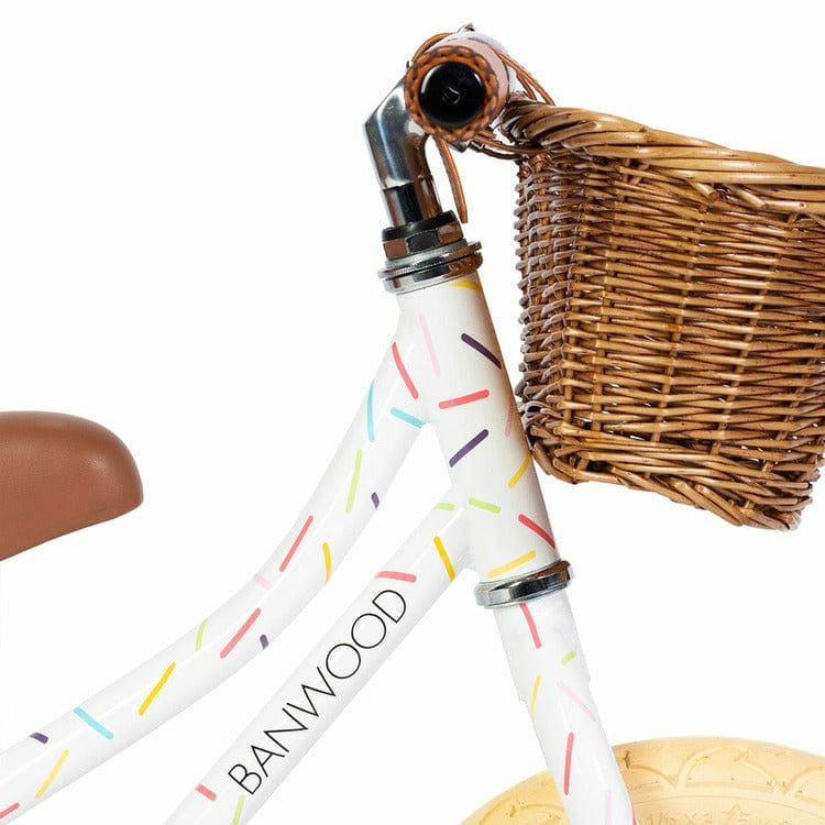 Banwood x Marest First Go Balance Bike Allegra White FAO Schwarz