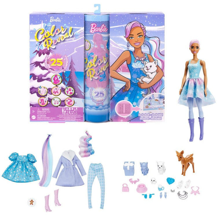 Barbie Barbie Barbie Color Reveal Advent Calendar