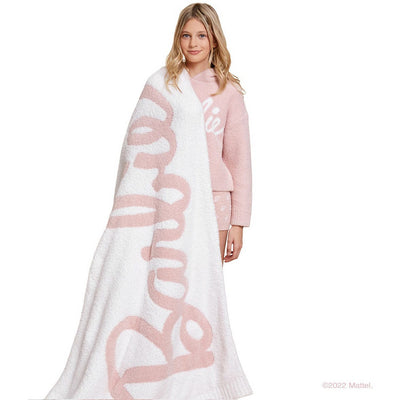 Barefoot Dreams Trend Accessories Pink / One Size CozyChic® Barbie™ Blanket