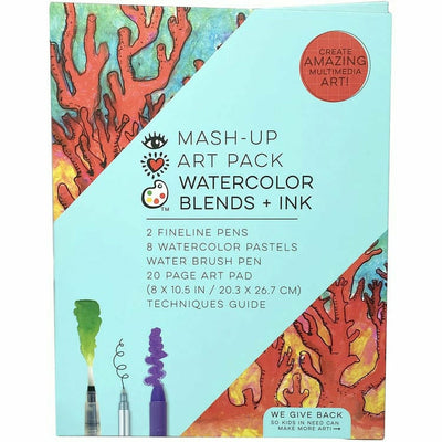 Bright Stripes Creativity iHeartArt Mash-Up Art Pack Pastel Fx Complete Art Portfolio Set