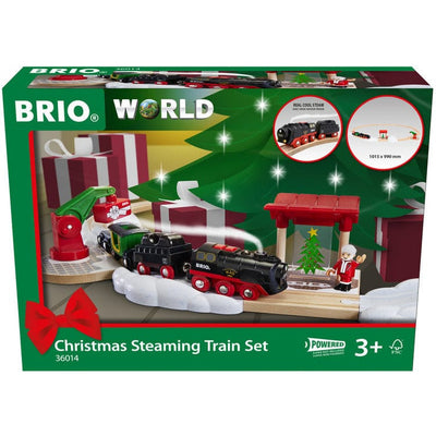 Brio Preschool Christmas Steaming Train Set