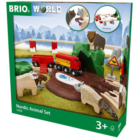 Brio Preschool Nordic Animal Set