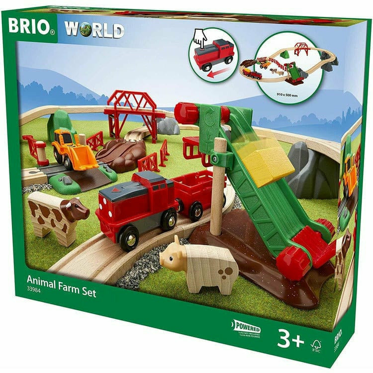 Brio Vehicles Animal Farm Set
