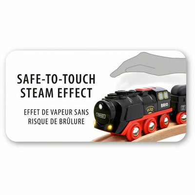 Brio Vehicles Battery-Operated Steaming Train