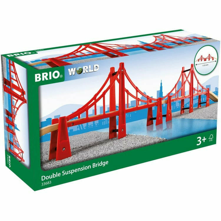 Brio Vehicles Double Suspension Bridge