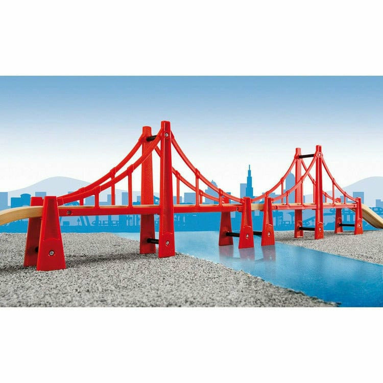 Brio Vehicles Double Suspension Bridge
