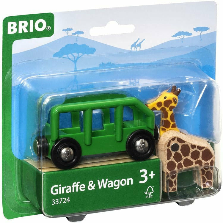 Brio Vehicles Giraffe and Wagon