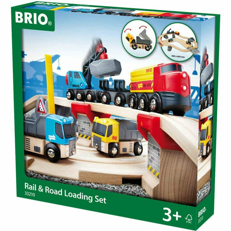 Brio Vehicles Rail and Road Loading Set