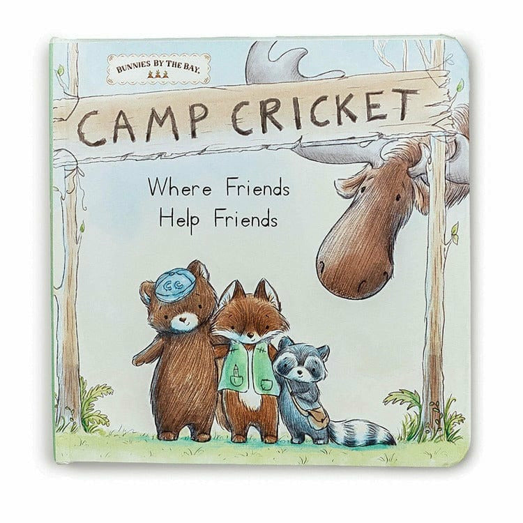 Bunnies By The Bay Books Camp Cricket Board Book