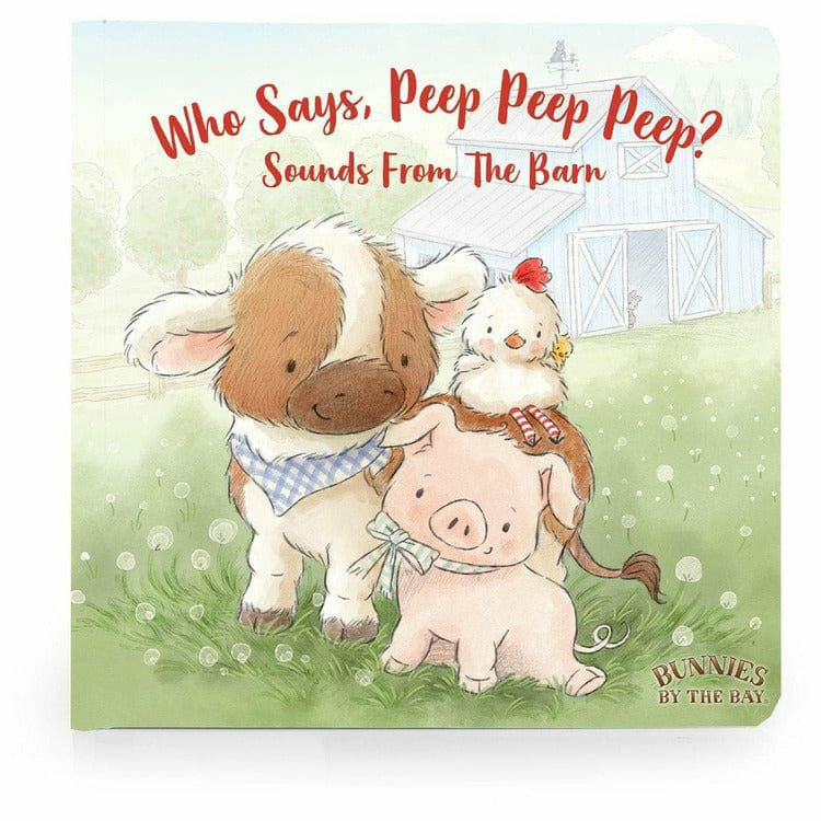 Bunnies By The Bay Books Who Says Peep Peep Board Book