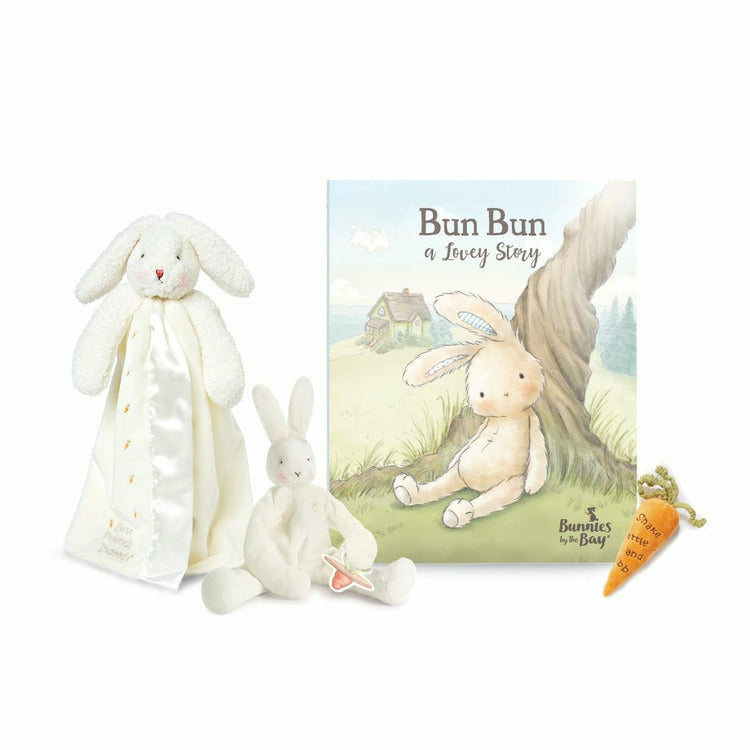 Bunnies By The Bay Infants Bun Bun Lovey Baby Gift Set