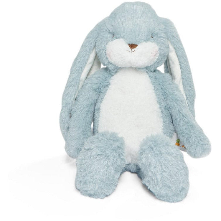Bunnies By The Bay Plush Little Nibble Floppy Bunny - Stormy Blue