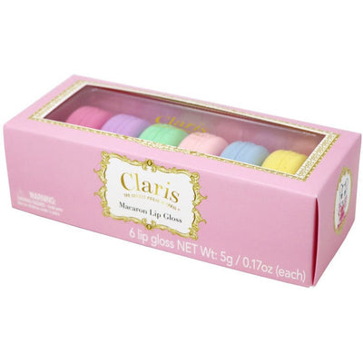 Claris - The Chicest Mouse in Paris™ Trend Accessories Claris Macaron 6-Piece Lip Gloss Set