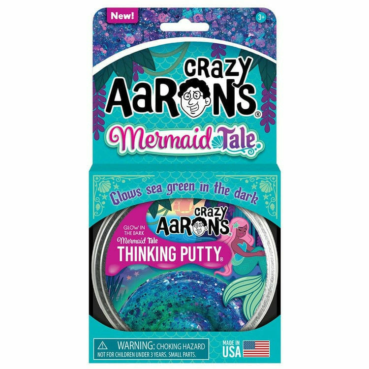 Crazy Aaron's Creativity Mermaid Tale Thinking Putty
