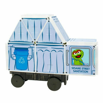CreateOn Preschool Magna-Tiles Sesame Street Garbage Truck