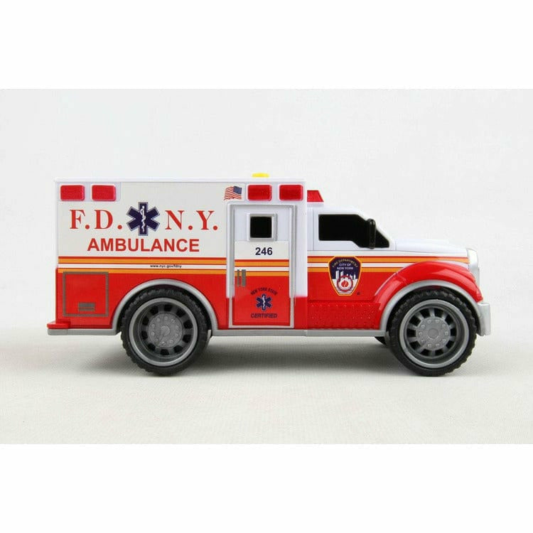 Daron Worldwide Trading, Inc. Vehicles FDNY Ambulance w/ lights & sound