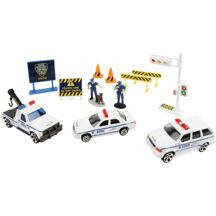 NYPD Toy Vehicle Diecast Playset – FAO Schwarz