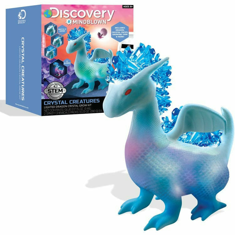Discovery Mindblown STEM Crystal Creature Growing Kit - Dragon