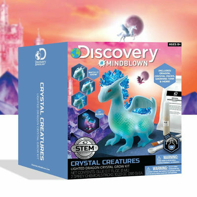 Discovery Mindblown STEM Crystal Creature Growing Kit - Dragon