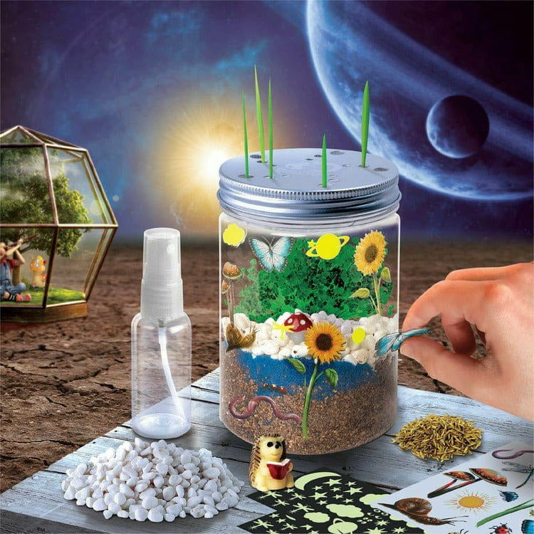 Discovery Mindblown STEM Kids DIY Terrarium Grow Kit