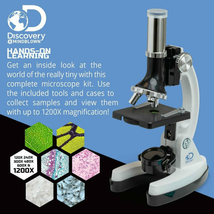 Discovery Mindblown STEM Kids Microscope Set