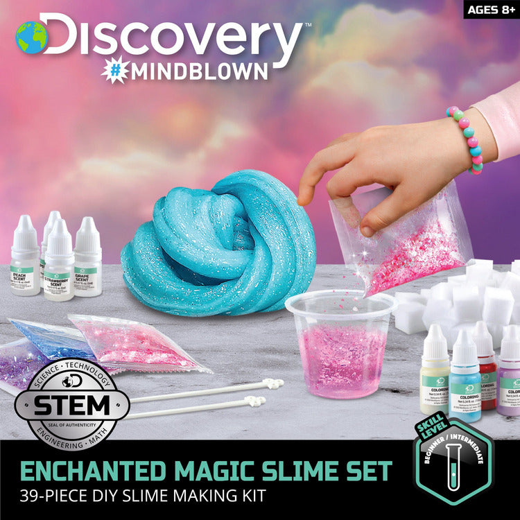 Discovery Mindblown STEM Magical Enchanted Slime Kids Craft Kit
