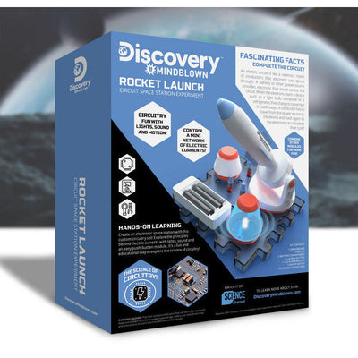Discovery Mindblown STEM Rocket Launch Space Station Circuitry Set