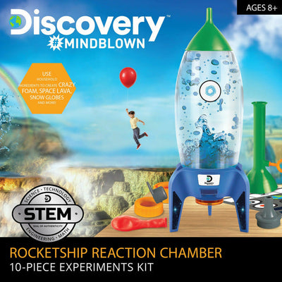 Discovery Mindblown STEM Rocketship Reaction Chamber Experiment Play Kit
