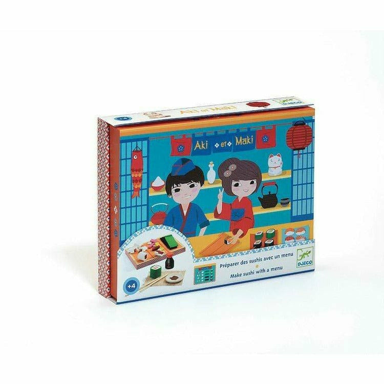 Djeco Preschool Aki & Maki Make Sushi Box Play Set