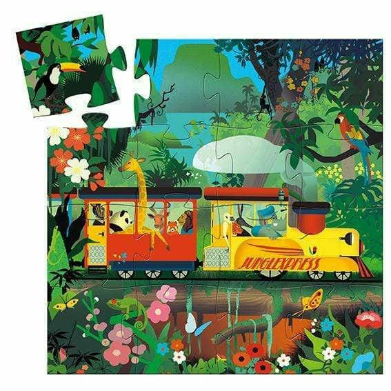 Djeco Puzzles Locomotive Mini Jigsaw Puzzle