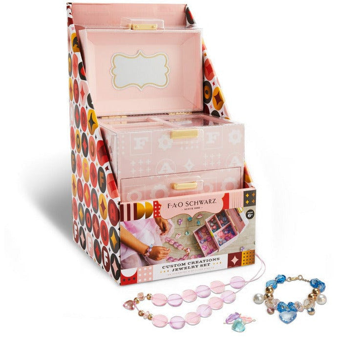 FAO Schwarz Fashion Activity and Roleplay Custom Creations Jewelry Set 88pc
